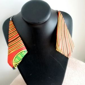 ■ 3/$10Multicolor Wax Fabric Earrings